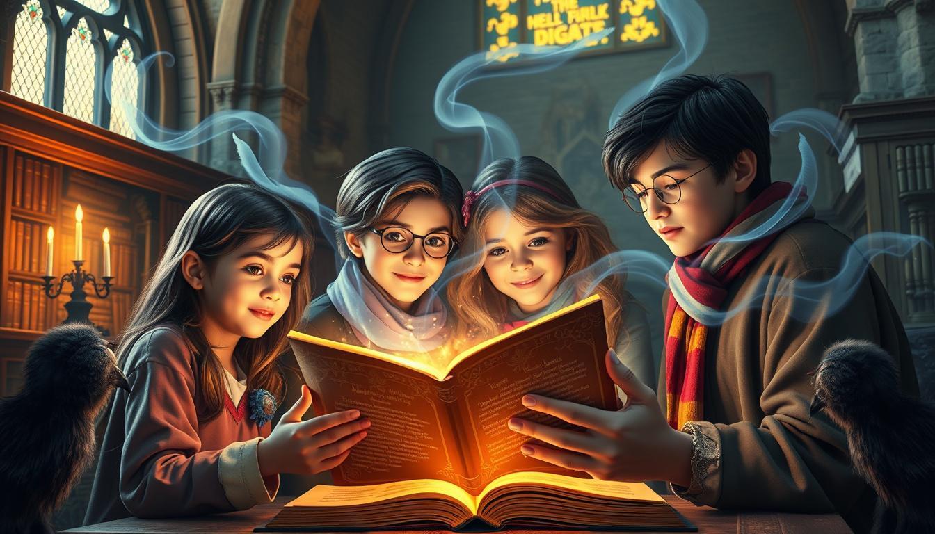Como as famílias de Hogwarts podem estimular habilidades educativas?